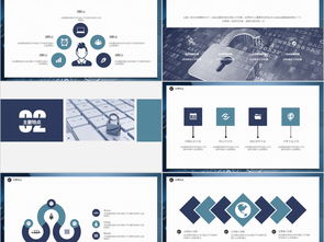 互聯(lián)網(wǎng)通信與網(wǎng)絡(luò)安全 軟件開發(fā)與營銷PPT模板